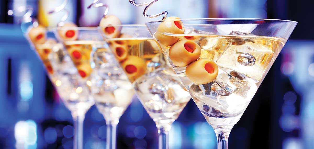 Image of Martini cocktails