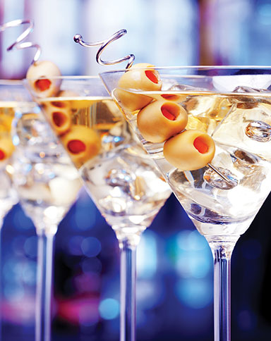Image of Martini cocktails